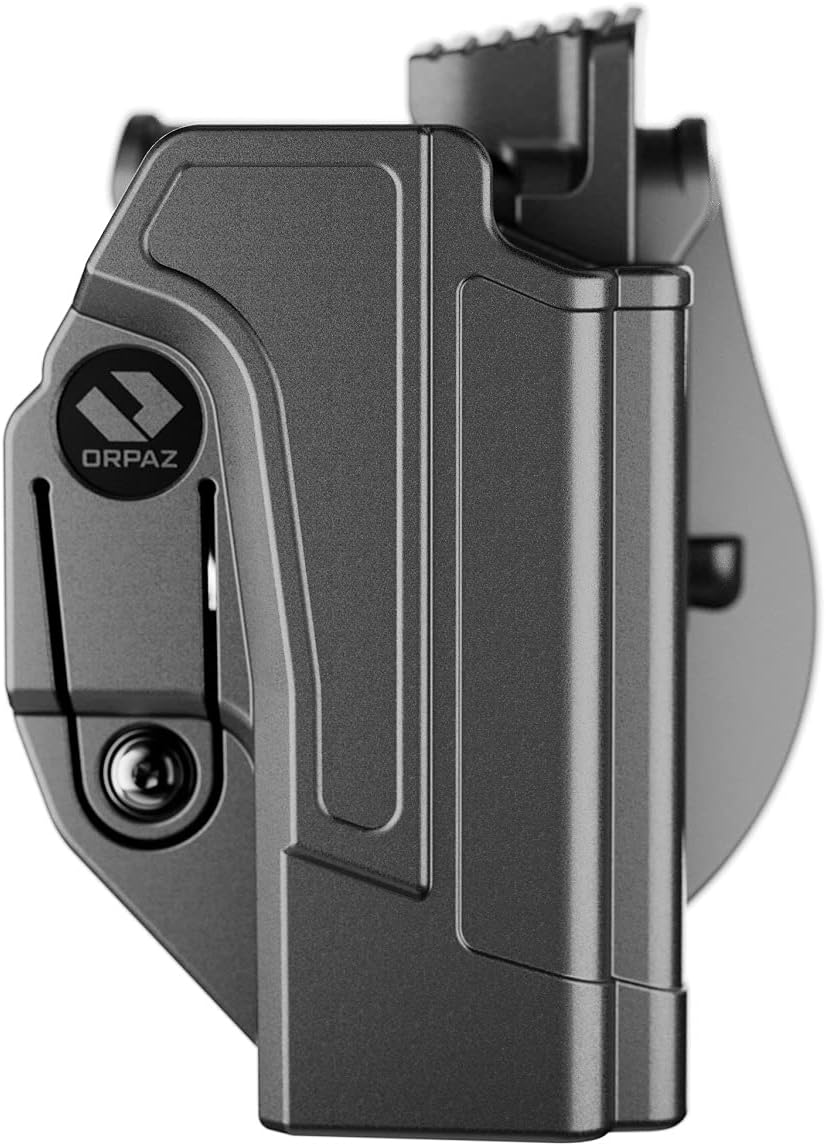 Orpaz CZ P10 Thumb Release Holster Polymer Rotation Paddle with Tension Adjustment