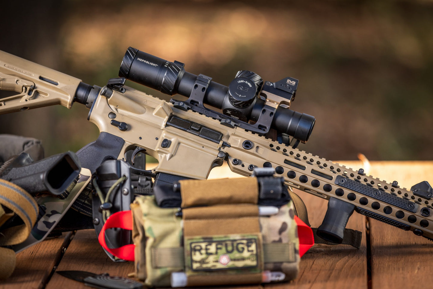 Mepro MVO™ 1-8X28 FFP M1, MRAD UUTUUS!! Tulossa, varaa omasi...