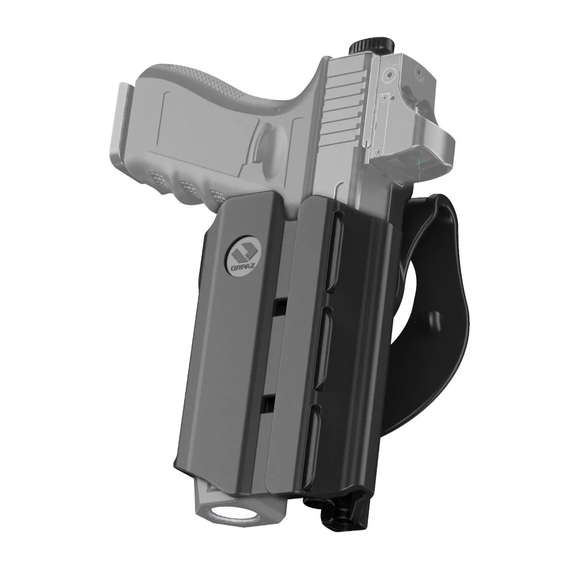 Orpaz T-series - T40X - Level II, OWB ,Light Bearing Holster, Large, Paddle