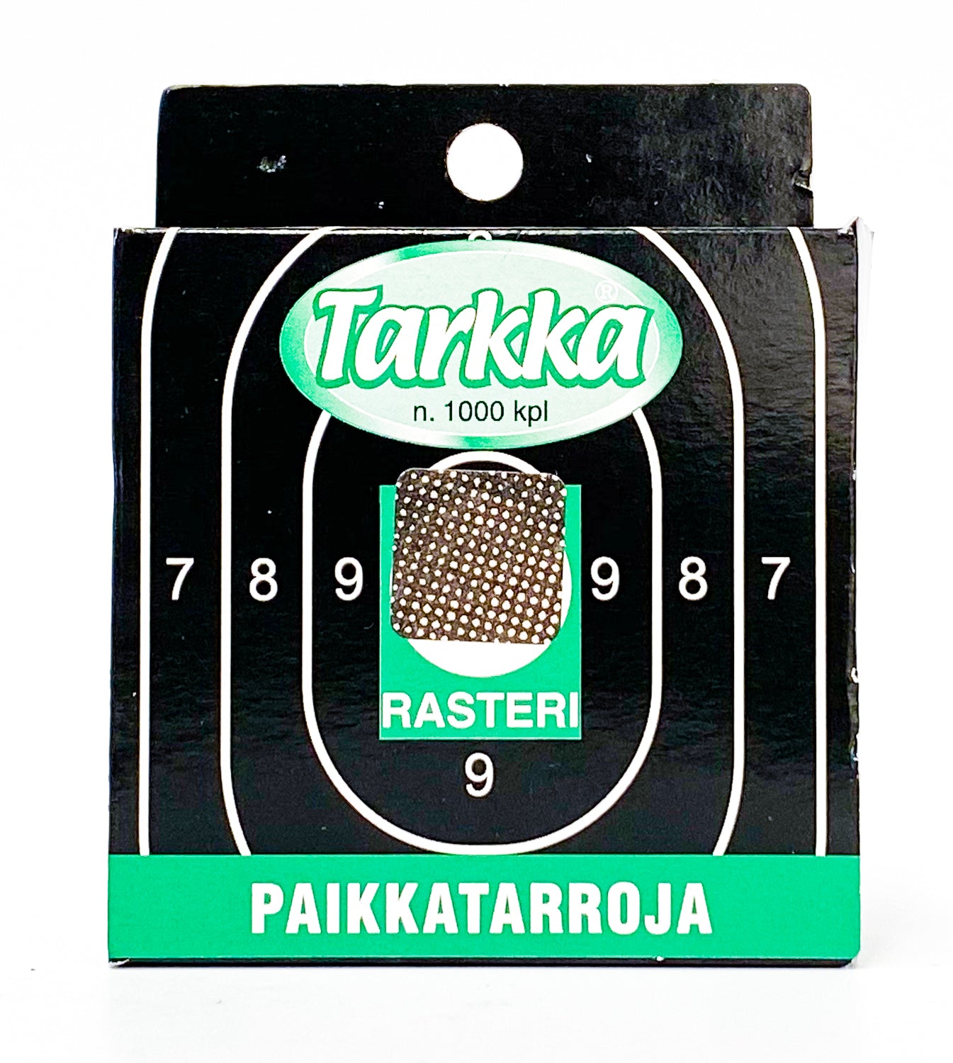 TARKKA Paikkatarra rasteri 16mm neliö 1000kpl