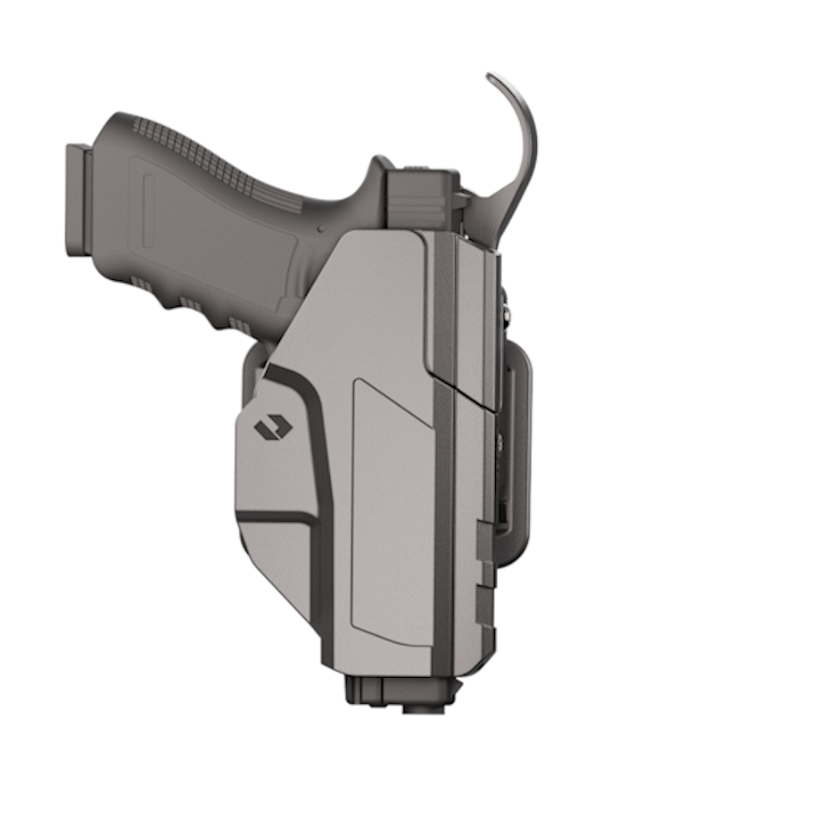 Orpaz Sigma G19 - Level III Duty Glock 19 OWB Paddle Holster
