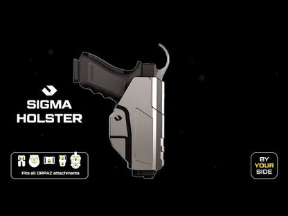 Orpaz Sigma G19 - Level III Duty Glock 19 OWB Paddle Holster