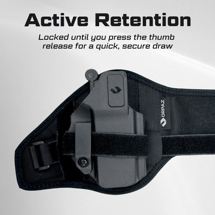 Orpaz nilkkakiinnike + EVO - Active Retention IWB GLOCK Holster UUTUUS!!